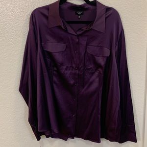 Talbots Purple Dress Shirt